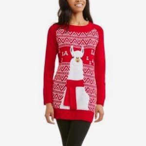 Llama Ugly Christmas Sweater